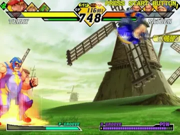 Capcom vs. SNK 2 - Millionaire Fighting 2001 (Japan) screen shot game playing